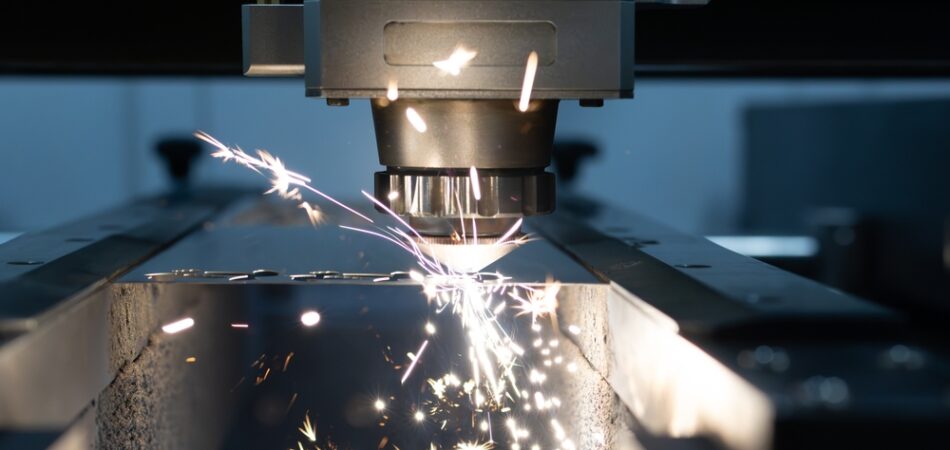 Modern,laser,cutter,at,work